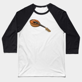 Mandolin cartoon illustration Baseball T-Shirt